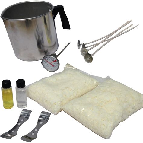 soy candle making kit supplies complete diy set   lb etsy