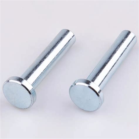 customized carbon steel flat head dowel pins buy flat head dowel pinscarbon steel dowel pins
