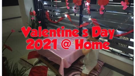 valentines day simple decoration  home youtube