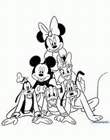 Mickey Mouse Friends Drawing Coloring Pages Paintingvalley Drawings sketch template