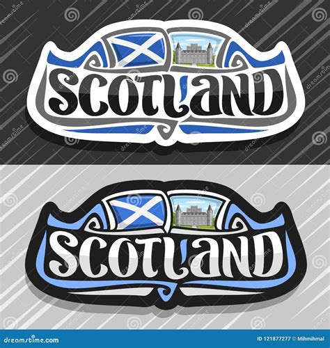 vector logo  scotland stock vector illustration  inveraray