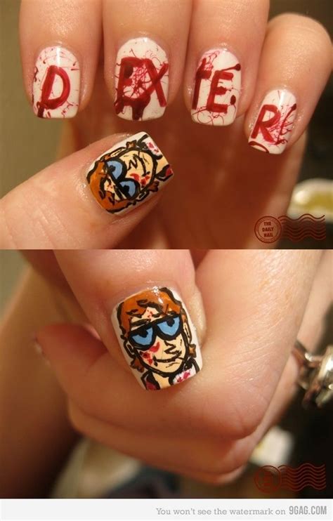 fun   inspired   hit showtime series dexter nails