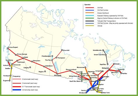 ueberlauf geradeaus beissen canadian passenger train routes handel steil