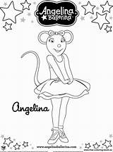 Ballerina Angelina Coloring Pages Printable Dance Balarina Book Do Coloriage Getdrawings Party Colouring Coloringpagesfun Comments sketch template