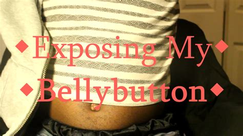 Exposing My Outie Bellybutton 1
