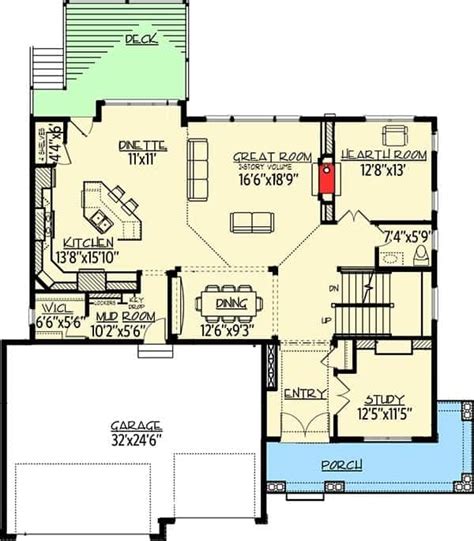 story  bedroom craftsman home floor plan home stratosphere