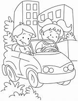 Coloring Driving Car Pages Kids Couple Learn Beautiful Preschool Most Collection Hard Way Man Color Tocolor sketch template
