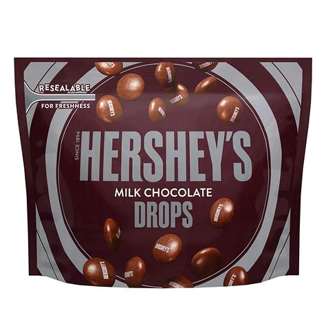 hersheys drops milk chocolate candy  oz pouch pack   walmart