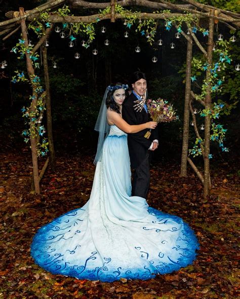 This Tim Burton Themed Wedding Included A Drop Dead