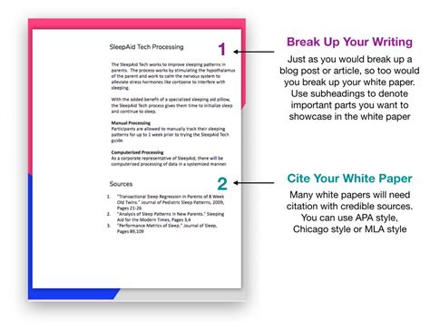 write  white paper  simple step  step guide elna cain