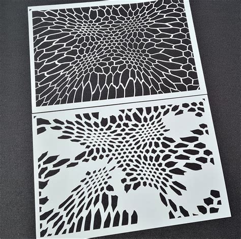 camo stencil patterns