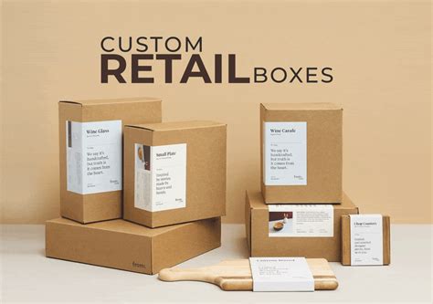 custom retail boxes     multiple packages wholesale packaging supplier