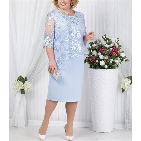 plus size mother of the bride dresses half sleeve formal wedding party