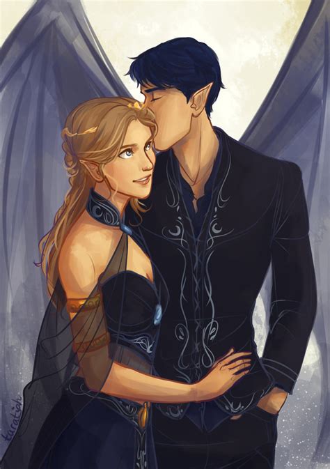 Feyre And Rhysand By Taratjah On Deviantart