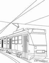 Coloring Tram Color Tramway Pages Hellokids Designlooter Print 470px 11kb sketch template