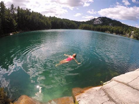 this hidden swimming hole is ontario s best kept secret narcity