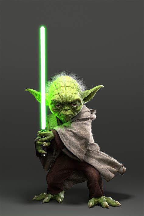 Master Yoda Star Wars Gallery Area By Autodesk