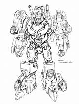 Transformers Mtmte Milne Trailbreaker Seibertron sketch template