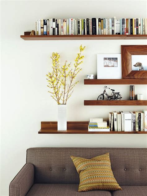 living room wall shelves ideas  foter
