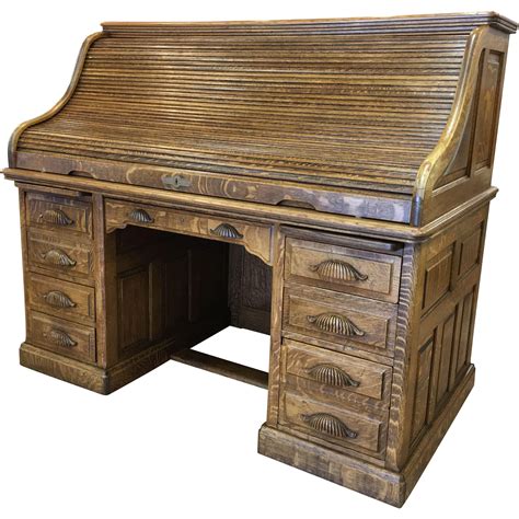 oak antique desk