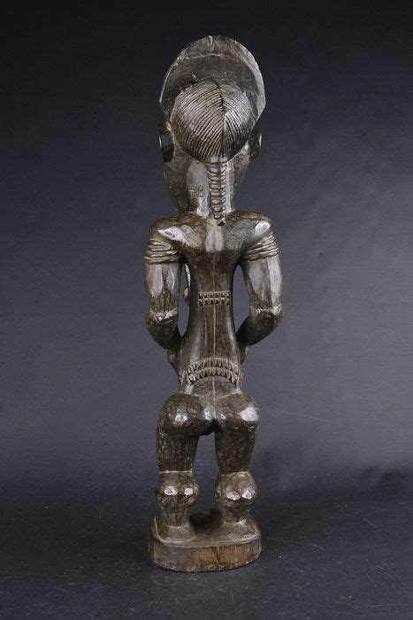 king statue wood baoule ivory coast catawiki statue ivory coast statuary