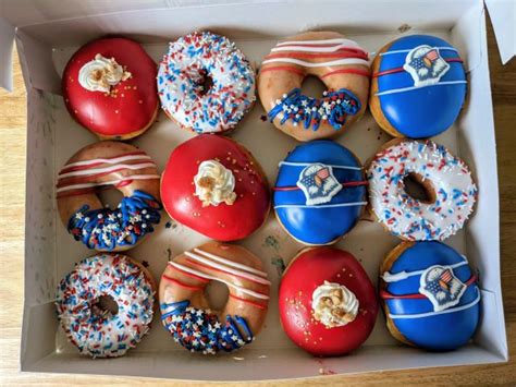 A Look At Krispy Kreme S 2021 Fourth Of July Donut Collection Brand