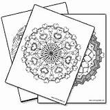 Coloring Pages Mandala Mandalas Colouring Color Printable Kids Advanced Print Castle Worksheets Therapy Click Pens Fine Point Using Pencil sketch template
