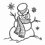 Sneeuwpoppen Sneeuwman Sneeuwmannen Getdrawings Frosty Smiling Gentle Nieve sketch template