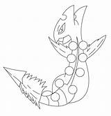 Mega Sceptile Pages Pokemon Colouring sketch template