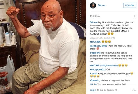 50 Cent S Granddad Isn T Buying His Broke Claims