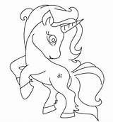 Unicorni sketch template