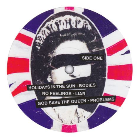 Sex Pistols Never Mind The Bollocks Side 1 Label