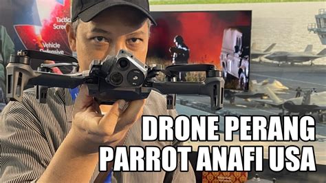 review singkat parrot anafi usa indonesia indodefence ditpolud kopdar drone jakarta youtube