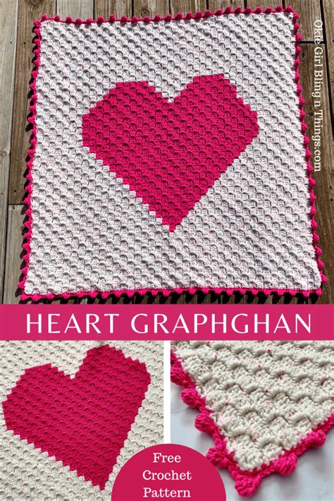 heart cc graphghan  crochet pattern   crochet patterns