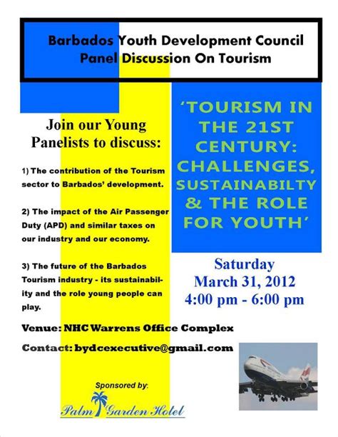 The Bajan Reporter Barbados Youth Development Council “tourism In