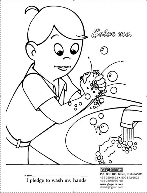 germ coloring page coloring home
