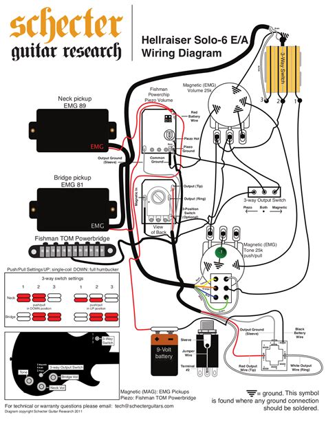 schecter diamond series wiring diagram wire diagram source information