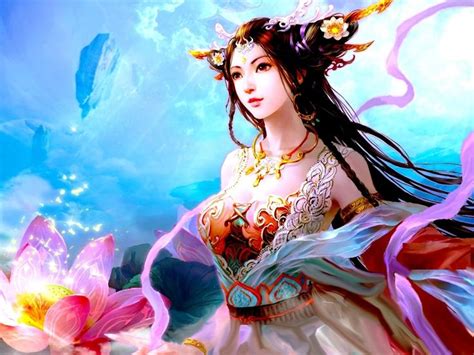 Lotus Goddess Fantasy Realm Pinterest Goddesses And