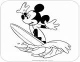 Surfing Disneyclips sketch template