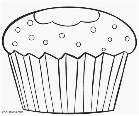 coloring page cupcakes easy cupcakes unicorns coloring page  print