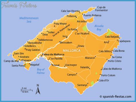 mallorca map  mallorca mallorca map     prin travelsfinders