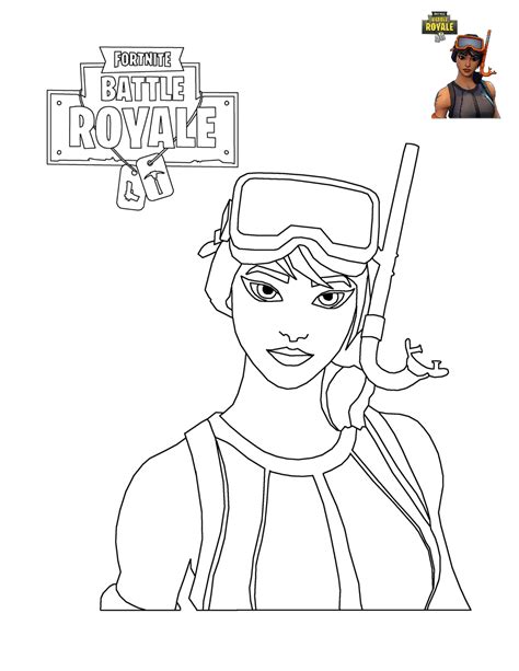recon expert skin  fortnite coloring pages coloring cool