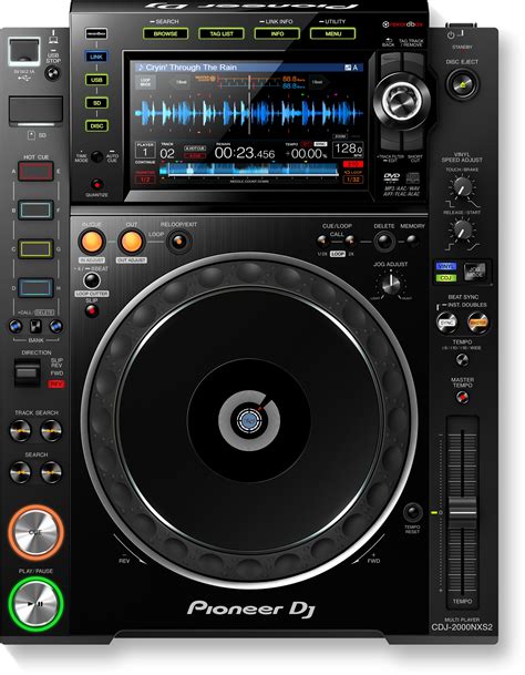 cdj nxs pro dj multi player  high res audio support black