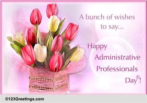 administrative professionals day cards  administrative