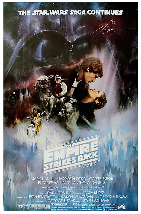 star wars episode  empire strikes   poster style