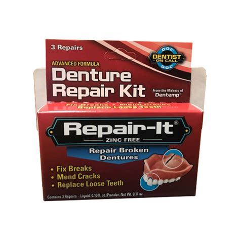 Buy Dentemp D O C Denture Repair Kit Chemist Direct
