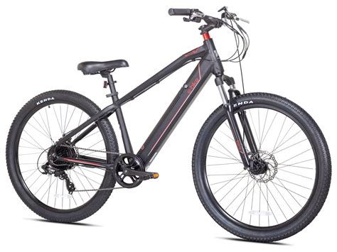 kent electric pedal assist mountain bike  wheels black  bike walmartcom walmartcom