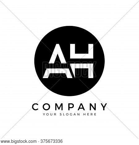 ah logo design vector photo  trial bigstock
