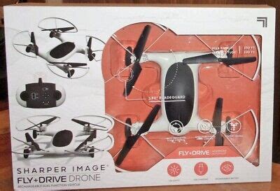 sharper image fly drive drone advanced autopilot  flying car   ebay