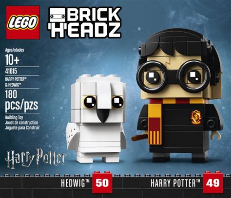 nouveautes lego brickheadz harry potter  ghostbusters hellobricks
